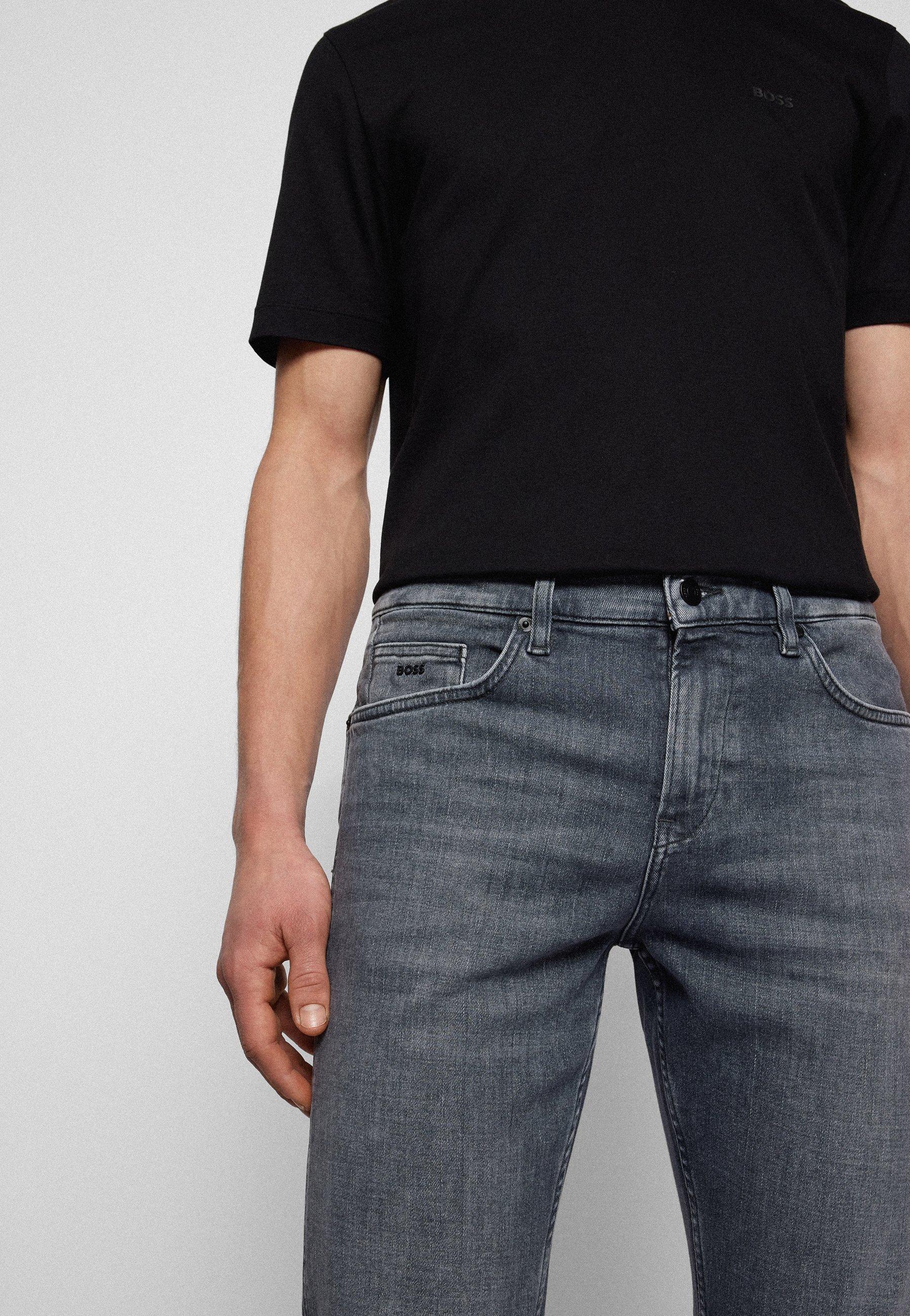 BOSS Vaqueros slim fit - grey/gris - Zalando.es