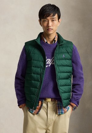 Polo Ralph Lauren PUFFER - Γιλέκο - moss agate