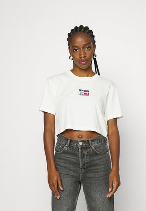 SUPER CROP PLAY - T-shirt con stampa - snow white