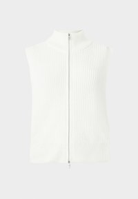 WITH ZIP - Veste sans manches - off white