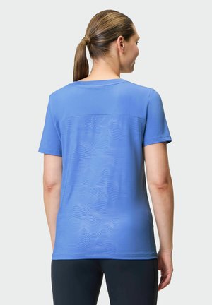 T-Shirt print - blau