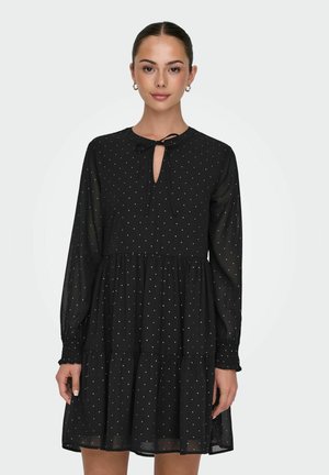 LANGARM - Freizeitkleid - schwarz