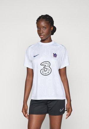 CFC TOP  - Sports T-shirt - white/pure platinum/rush blue