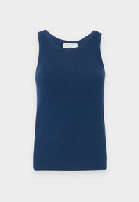 Não selecionado, deep blue