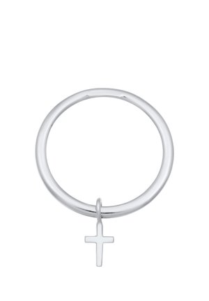 RELIGIOUS CROSS RING - Ring - silberfarben