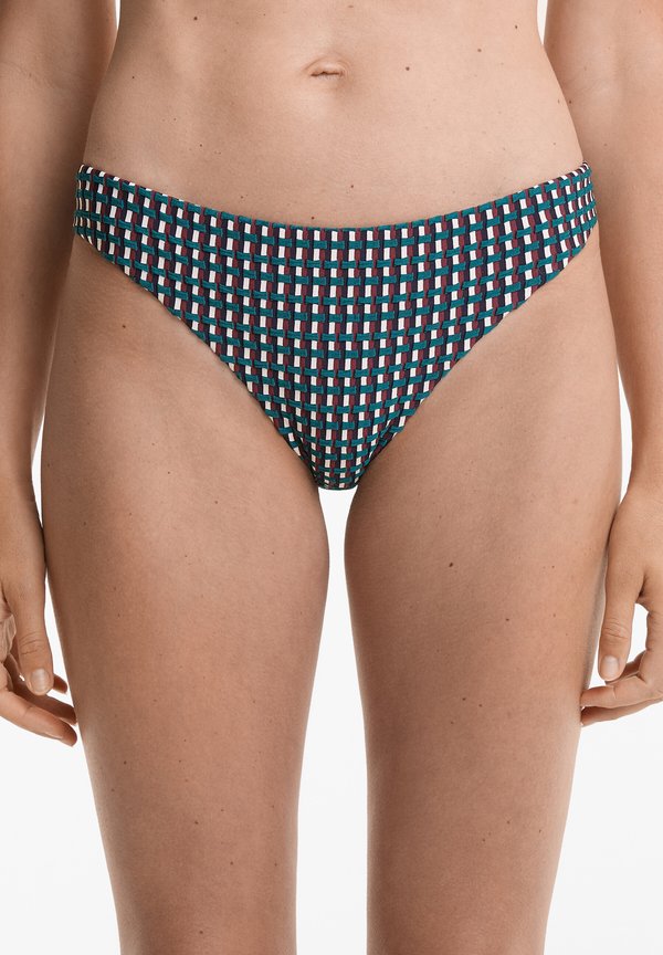 THREE-COLOUR JACQUARD CLASSIC - Bikini-Hose