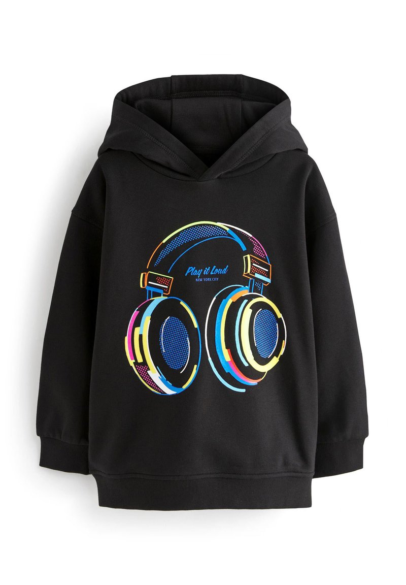 Next GRAPHIC STANDARD Jersey con capucha black headphones/negro