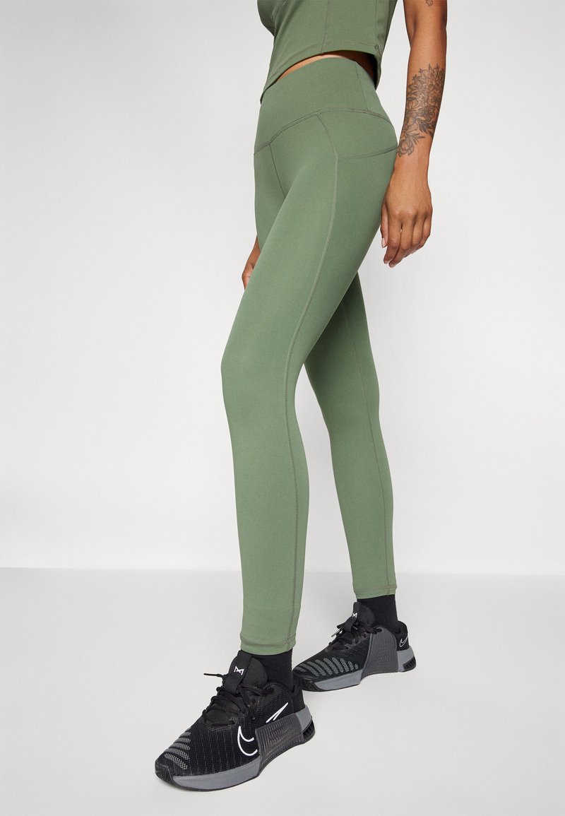 Legging Sweaty Betty Femme Power Vert Foncé - Taille L 7/8 - Maille - Porté 1x