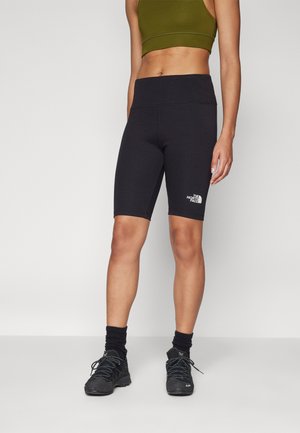 SIMPLE DOME LEGGING SHORT - Tights - black