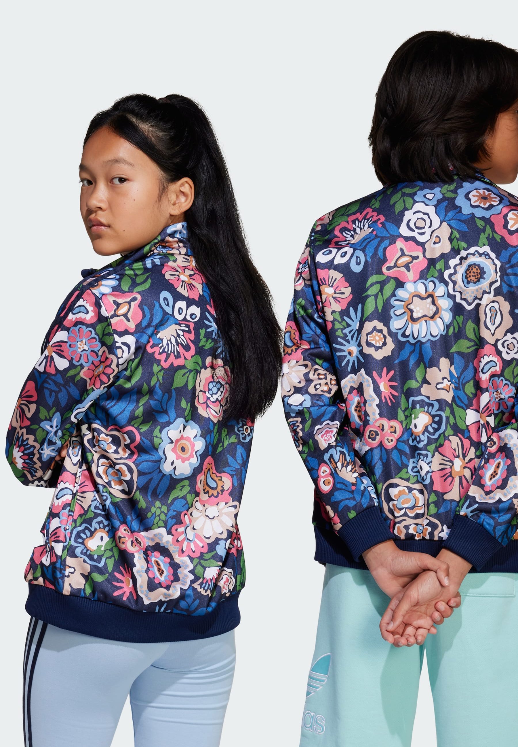 adidas Originals LIBERTY LONDON FIREBIRD KIDS - Zip-up