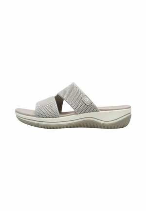 COSHY ORIGINAL – DIE HALLUX-FREUNDLICHE PANTOLETTE - Platt slip-in - lt grey