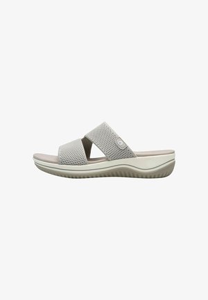 Jana Pantolette flach - lt grey