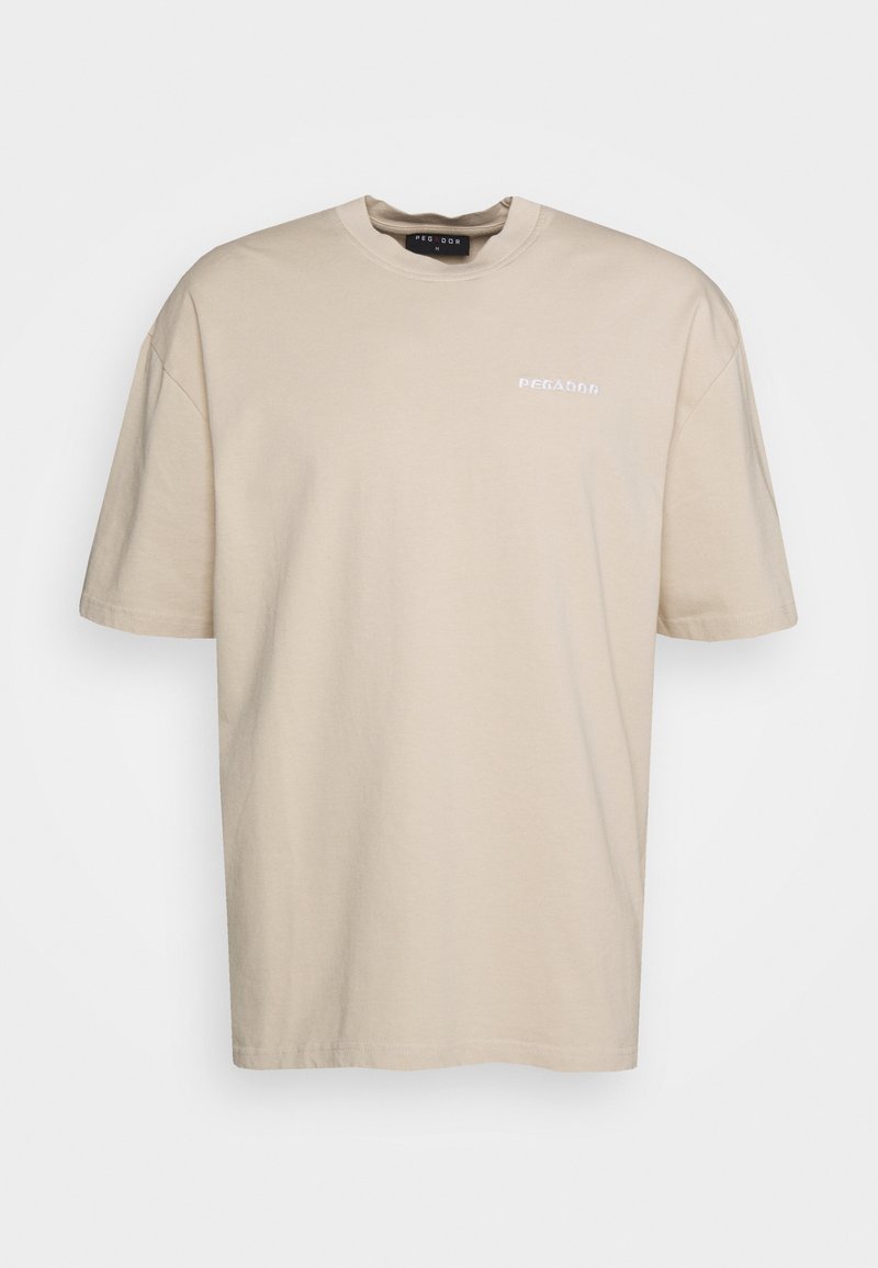 Pegador LOGO TEE - T-shirt básica - washed ivory