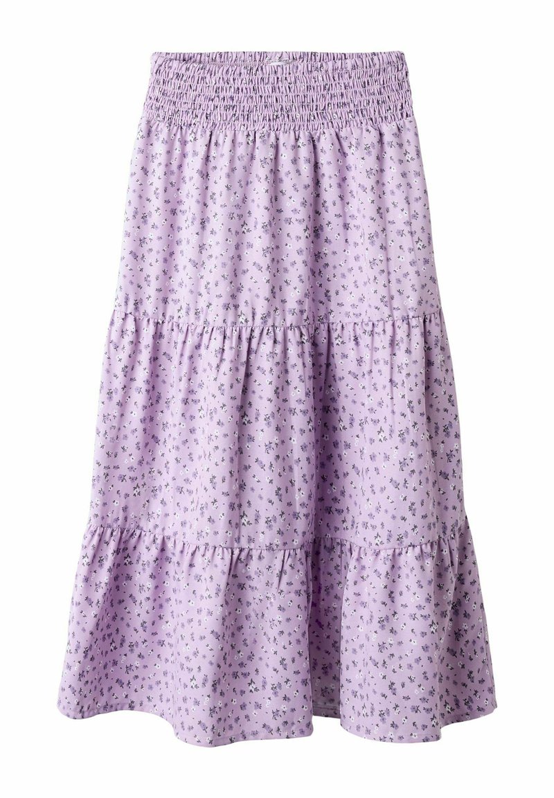NAME IT Nlfhussa lange rok, beige, 176 cm