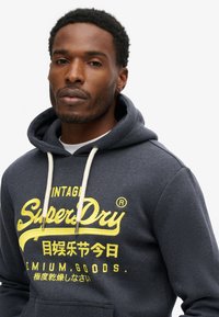 Superdry & Co Felpa con cappuccio - eclipse navy marl