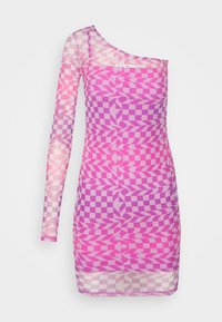 Ellesse FESTANA ONE SHOULDER DRESS - Cocktail φόρεμα / Φόρεμα για πάρτι - pink-smu