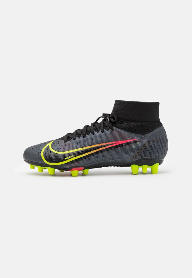 MERCURIAL 8 PRO AG - Fußballschuh Nocken - black/cyber/off noir