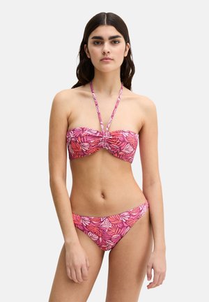 Marc O'Polo, ABSTRACT - Bas de bikini - raspberry coulis leaf print