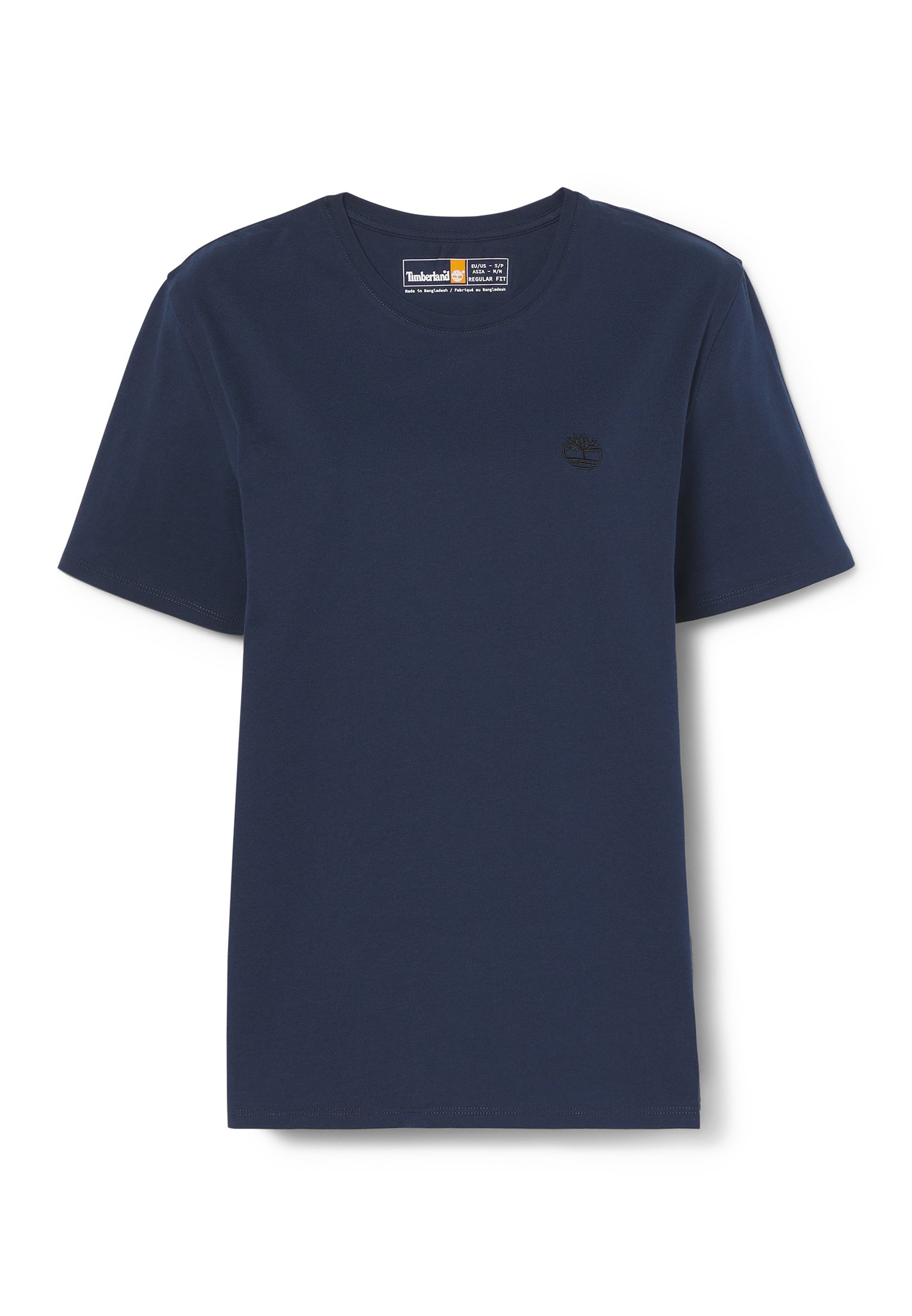 Timberland CORE EMBROIDERED TREE TEE - Jednoduché tričko - peacoat