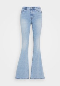 ONLROSE RETRO - Flared jeans - light blue bleached denim