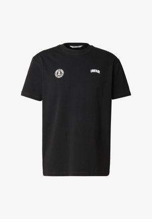 UNFAIR ATHLETICS, TWO SIDE LOGO - T-shirt imprimé - black