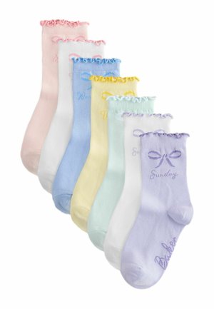 PASTEL DAYS OF THE WEEK 7 PACK. - Socken - multi