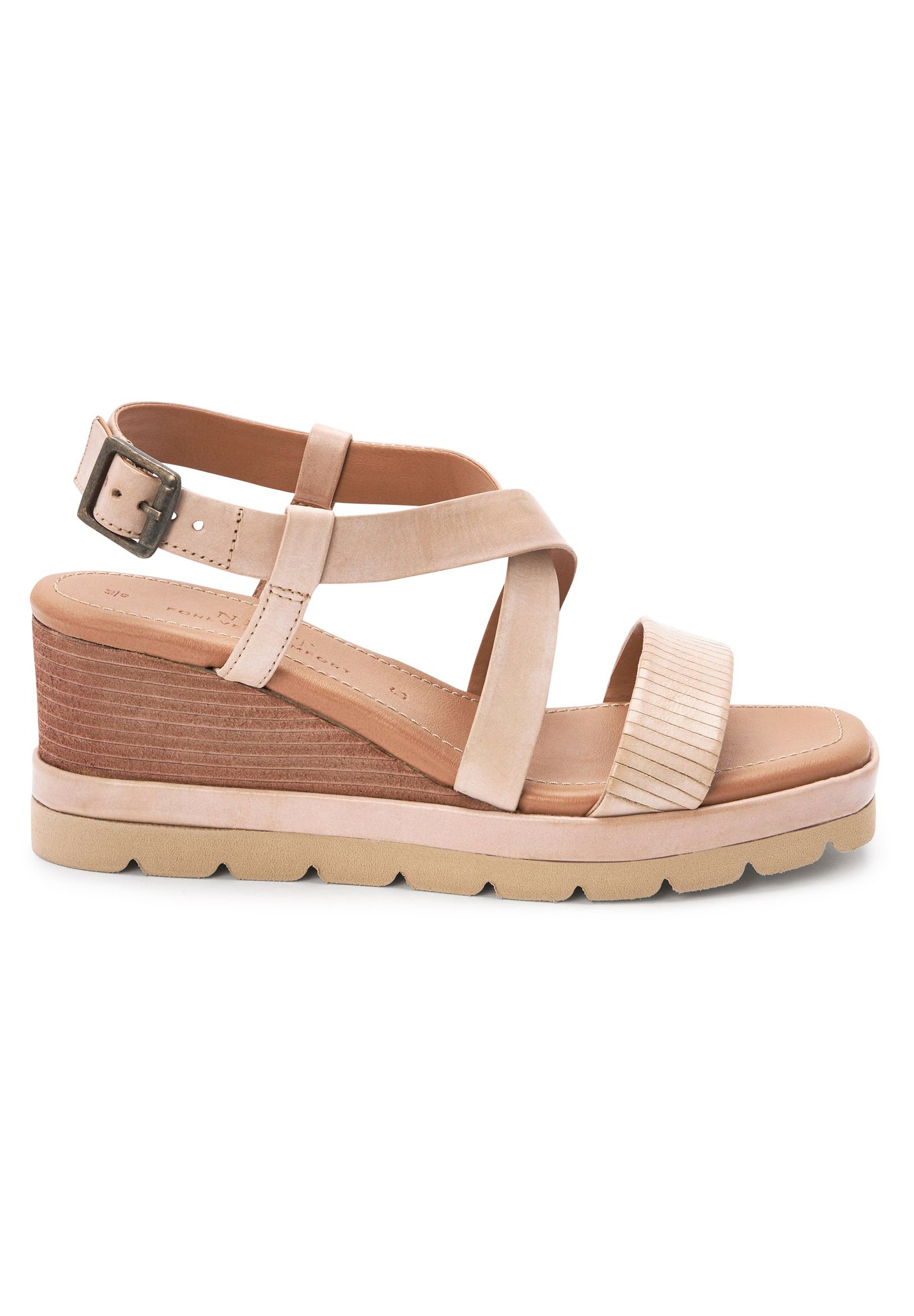 Next Sandalias de cuña - nude - Zalando.es