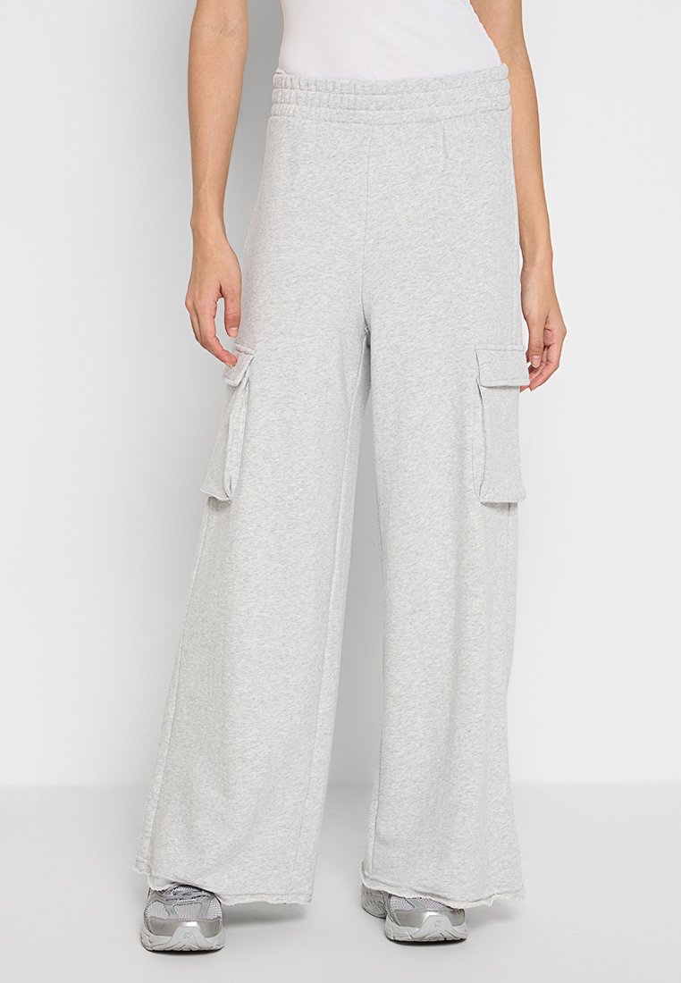 DKNY Cargobroek lichtgrijs