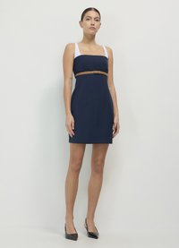 Calliope CON CINTURA - Etuikleid - blu notte