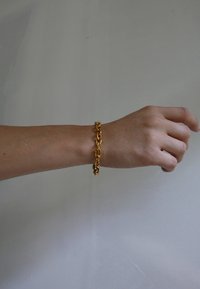 SEAMLESS LINK BRACELET UNISEX - Narukvica - yellow gold-coloured