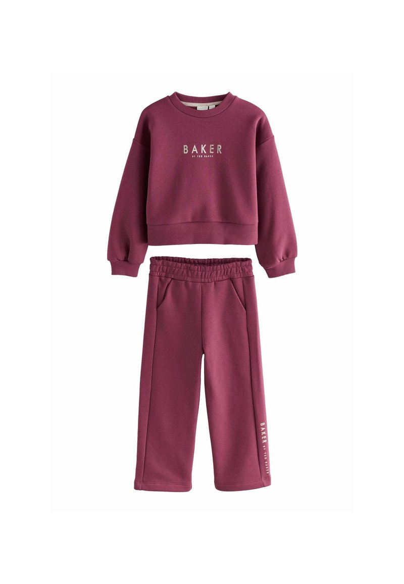 Baker by Ted Baker WIDE LEG SET - Chándal - burgundy red