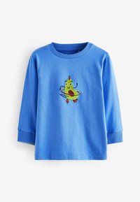 Next LONG SLEEVE 3 PACK- REGULAR FIT - Tops ar garām piedurknēm - blue vegetables