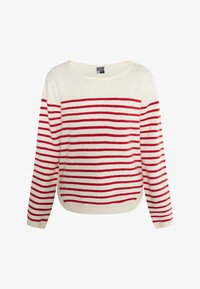 Wybrany, wollweiss rot