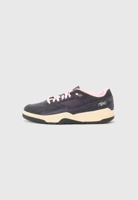 JORDAN FLIGHT COURT - Tenisky - oil grey/cave stone/arctic punch/muslin/dark sulfur/moon particle