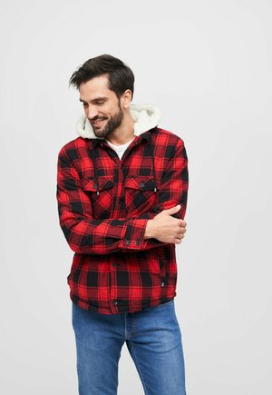 Giacca da mezza stagione - red black white