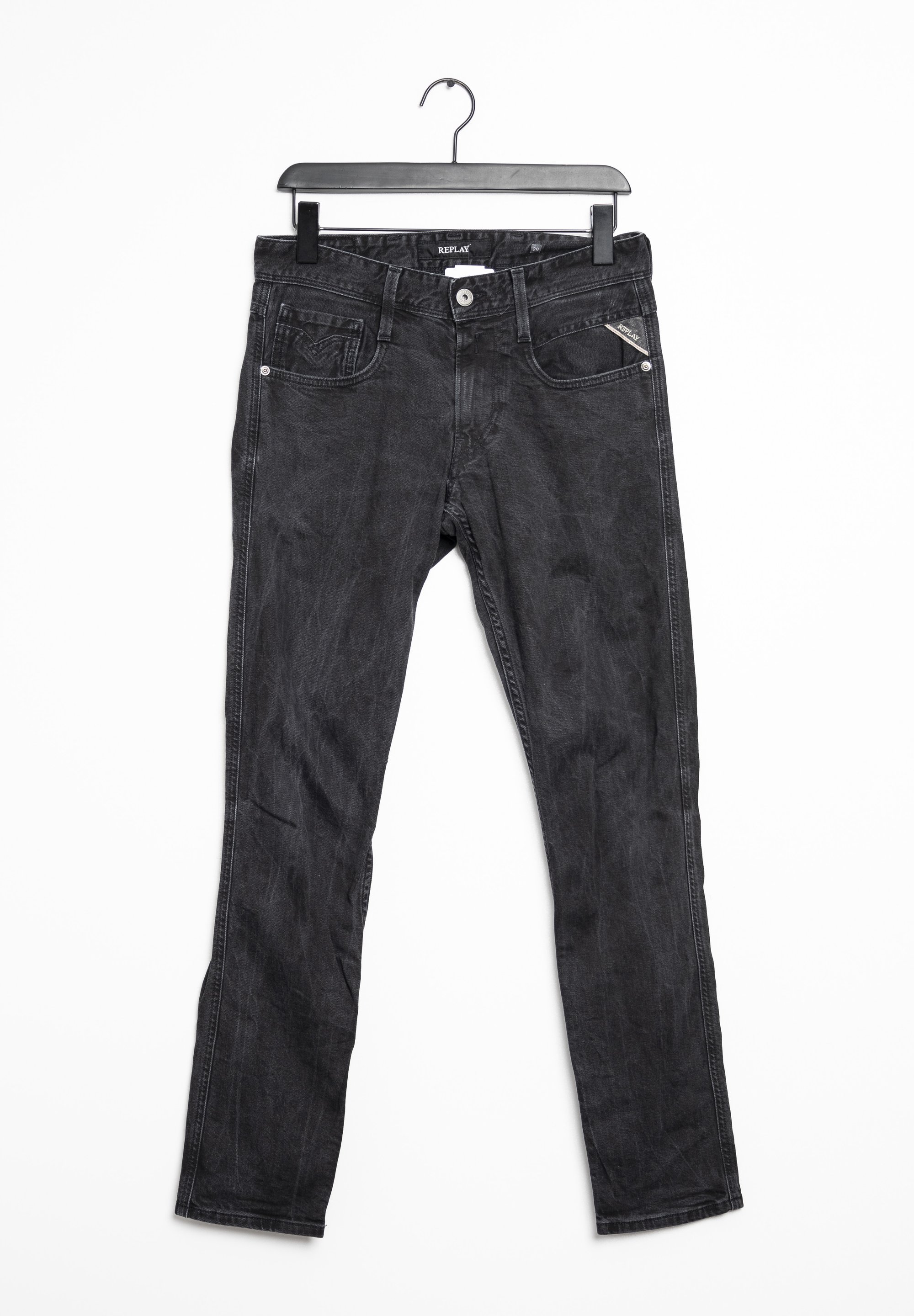 Replay Jeans Skinny Fit black (Pre-owned) Zalando