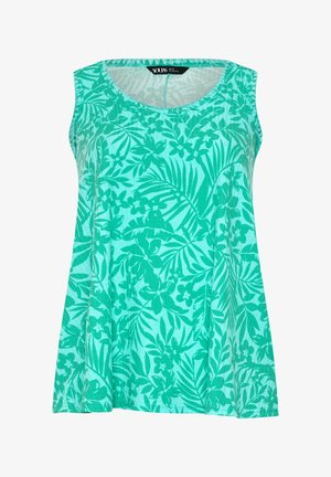 Yours Clothing, WOMEN'S VESTS & CAMIS - Top - turquoise