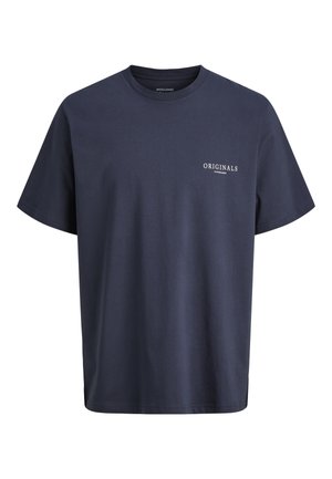 Jack & Jones, T- - T-shirts med print - odyssey gray