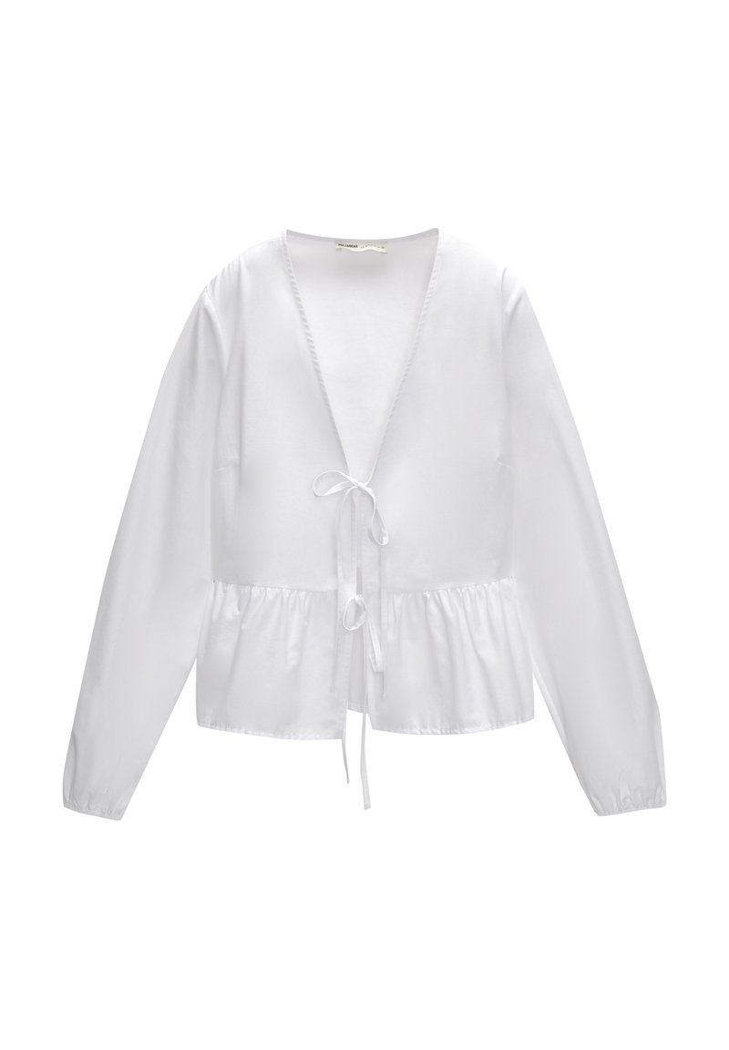 PULL&BEAR Blouse wit