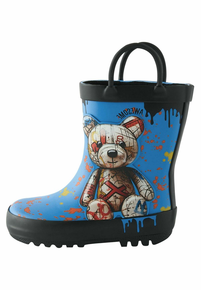 Next - HANDLE - REGULAR FIT - Wellies - blue bear, Enlarge