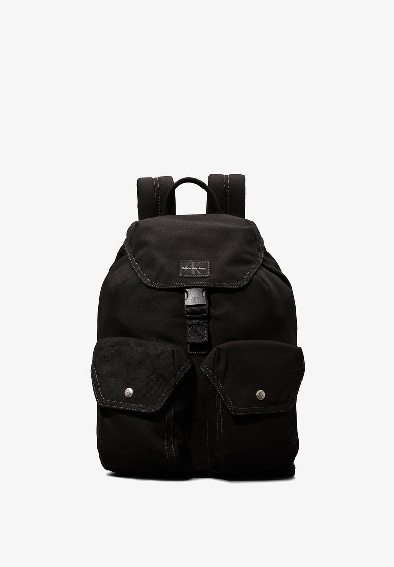 Calvin Klein Jeans SPORT ESSENTIALS FLAP - Mochila - black