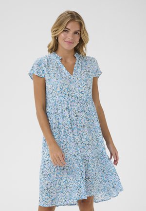 Kaffe Denné šaty - blue petite flowers