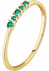 Ej vald, grün- und gelbgoldfarben