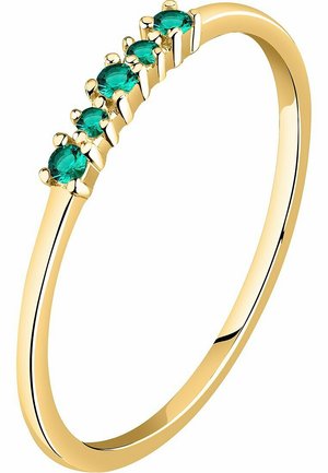 Ring - grün- und gelbgoldfarben
