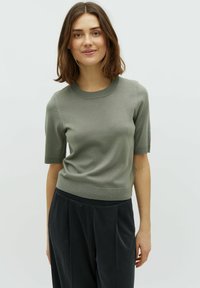 CARLA - Basic T-shirt - shadow