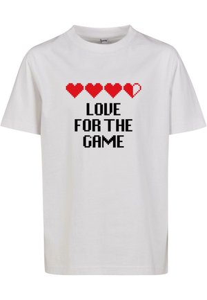 LOVE FOR THE GAME - Potiskana majica - white