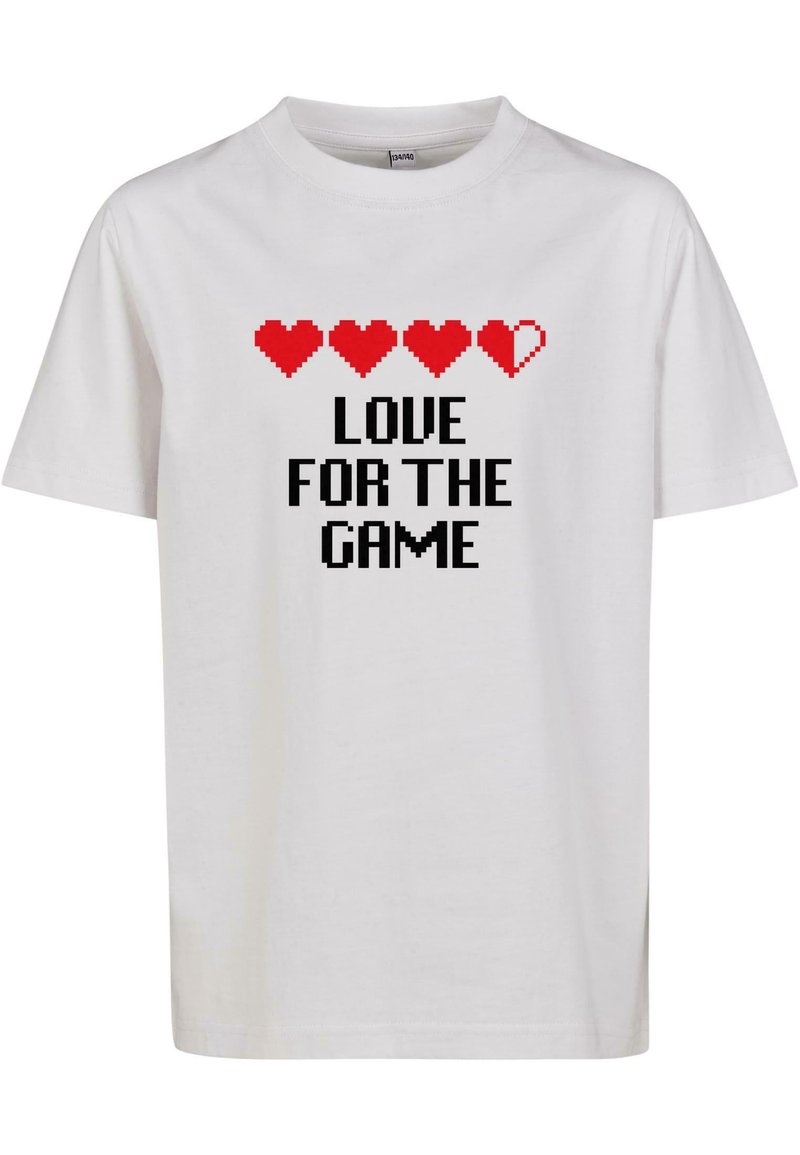 Mister Tee - LOVE FOR THE GAME - T-shirts print - white, Forstør