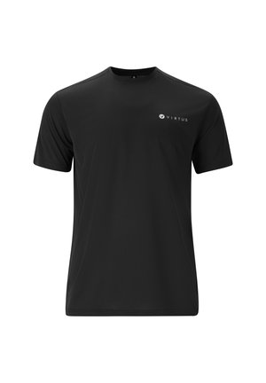 VIRTUS FINNIAN - Sports T-shirts - black
