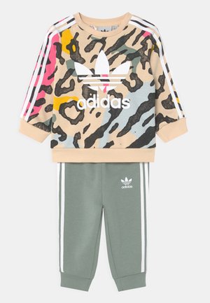 CREW SET UNISEX - Trainingspak - sand strata/multi-coloured