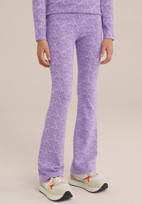 WE Fashion Legíny – nohavice - violet